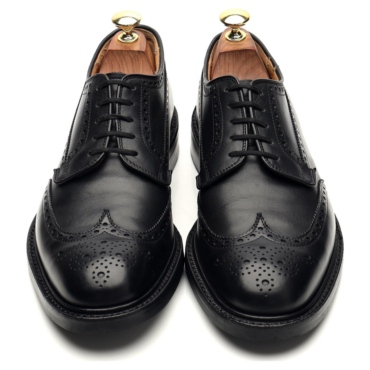 Derbys en cuir noir « Grafton » pointure UK 7,5 F