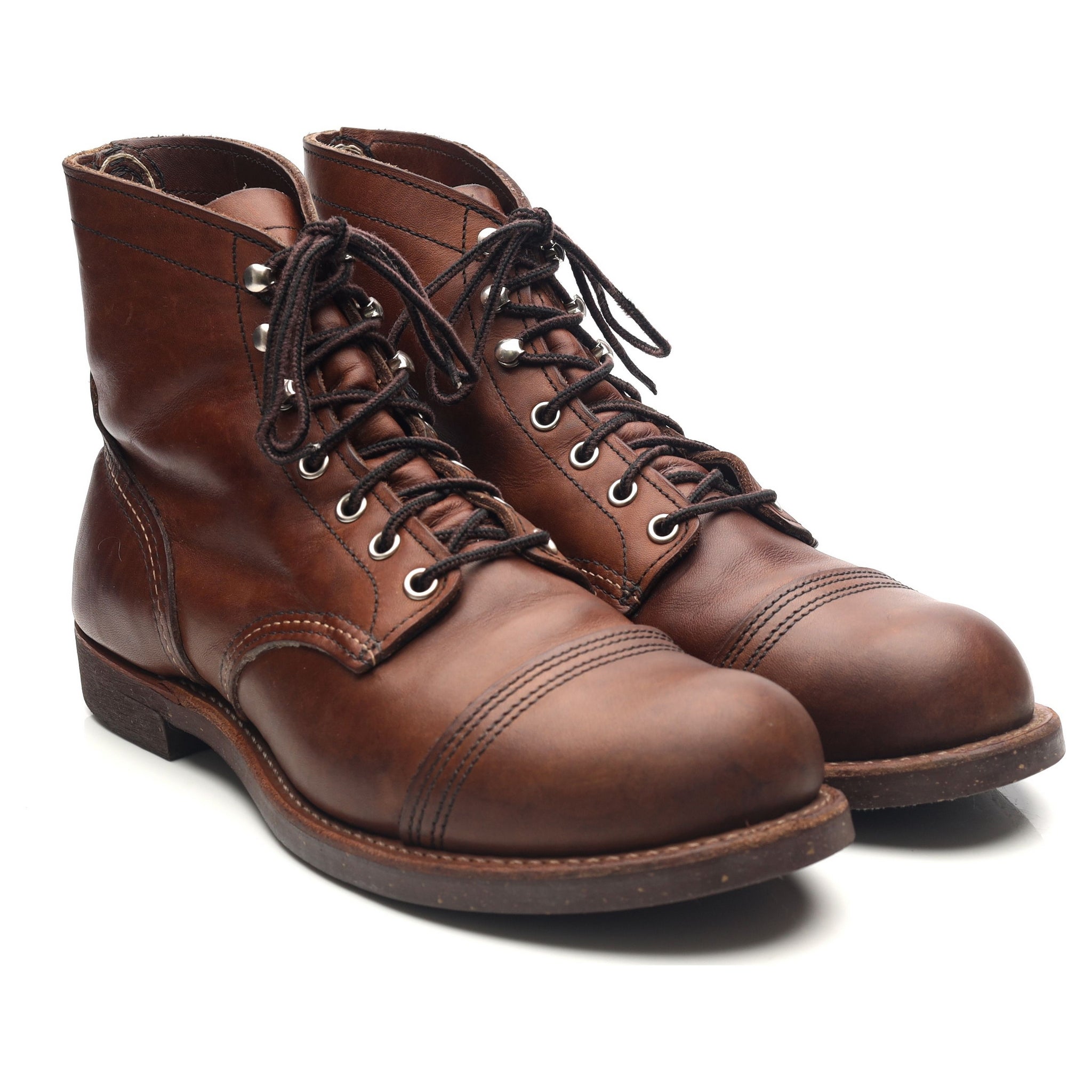 8111' Brown Leather Iron Ranger Boots UK 9 US 10 - Abbot's Shoes