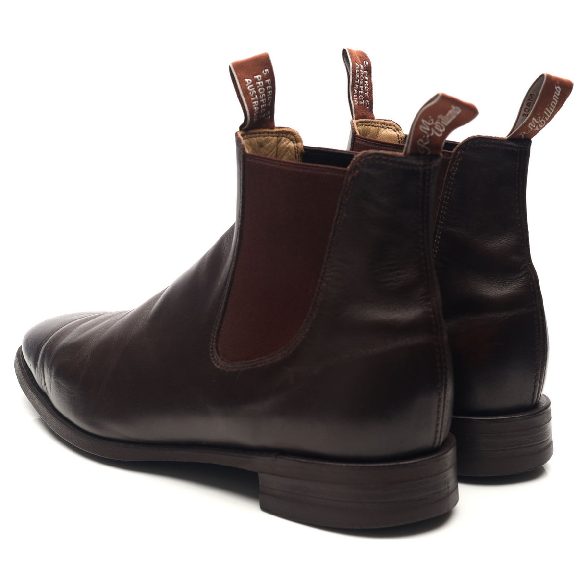 &#39;Comfort Craftsmen&#39; Dark Brown Leather Chelsea Boots UK 11 H