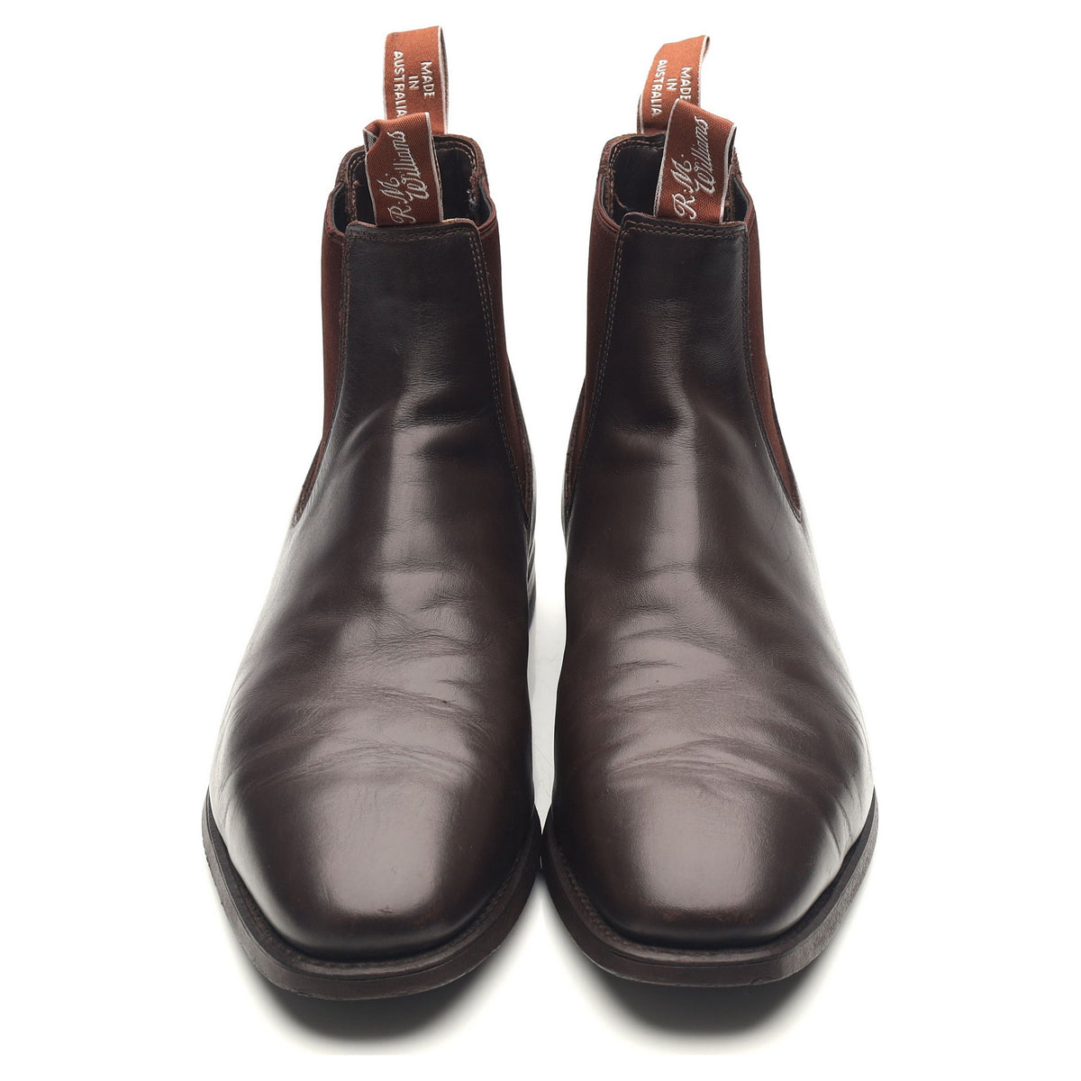 &#39;Comfort Craftsmen&#39; Dark Brown Leather Chelsea Boots UK 11 H