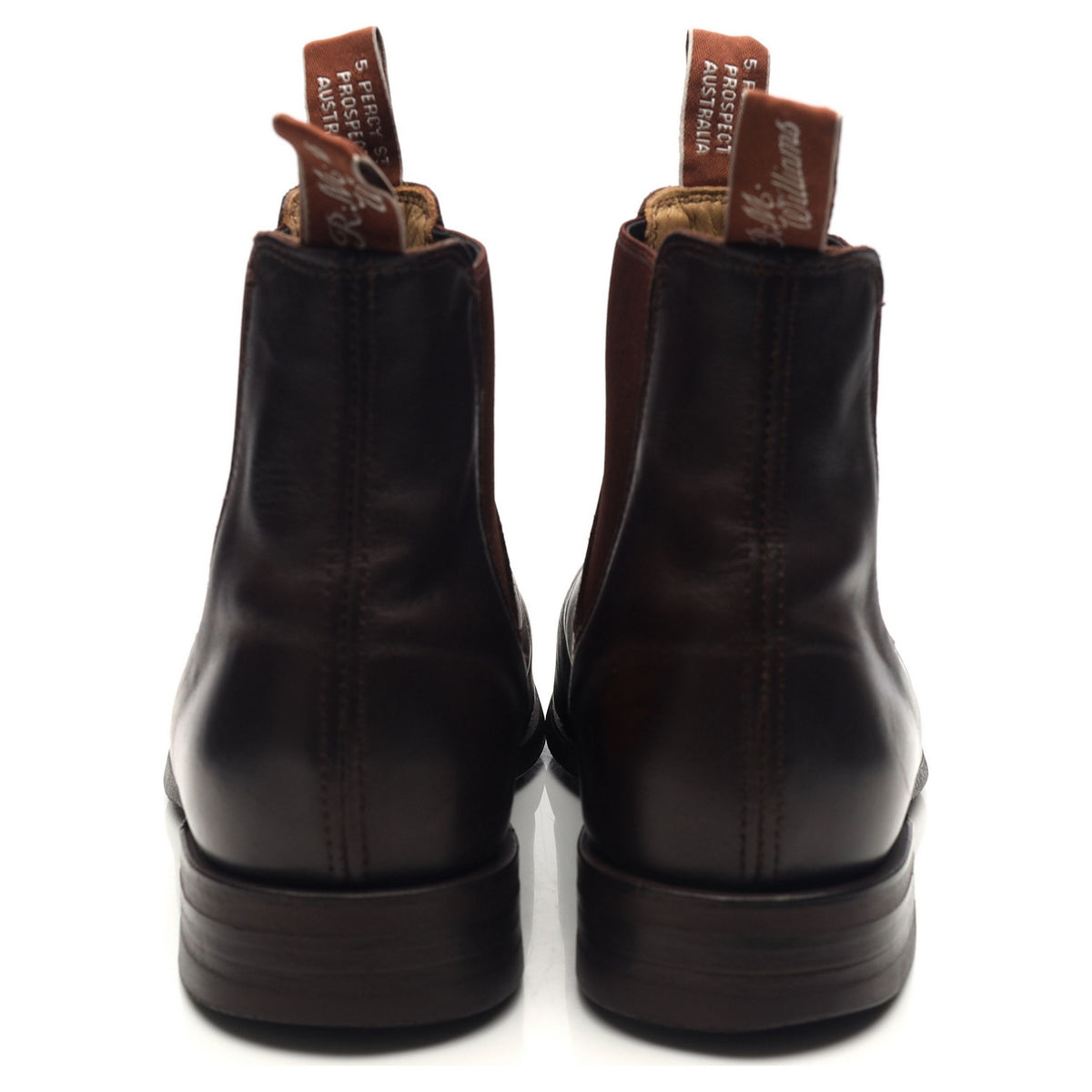 &#39;Comfort Craftsmen&#39; Dark Brown Leather Chelsea Boots UK 11 H