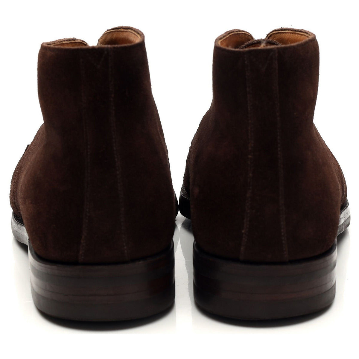 &#39;Chiltern&#39; Dark Brown Suede Chukka Boots UK 9 E