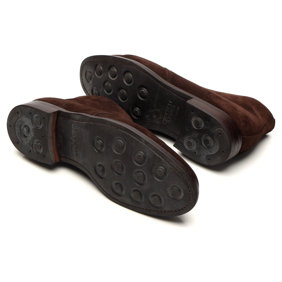 &#39;Chiltern&#39; Dark Brown Suede Chukka Boots UK 9 E