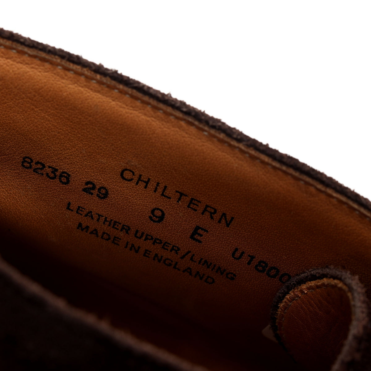 &#39;Chiltern&#39; Dark Brown Suede Chukka Boots UK 9 E