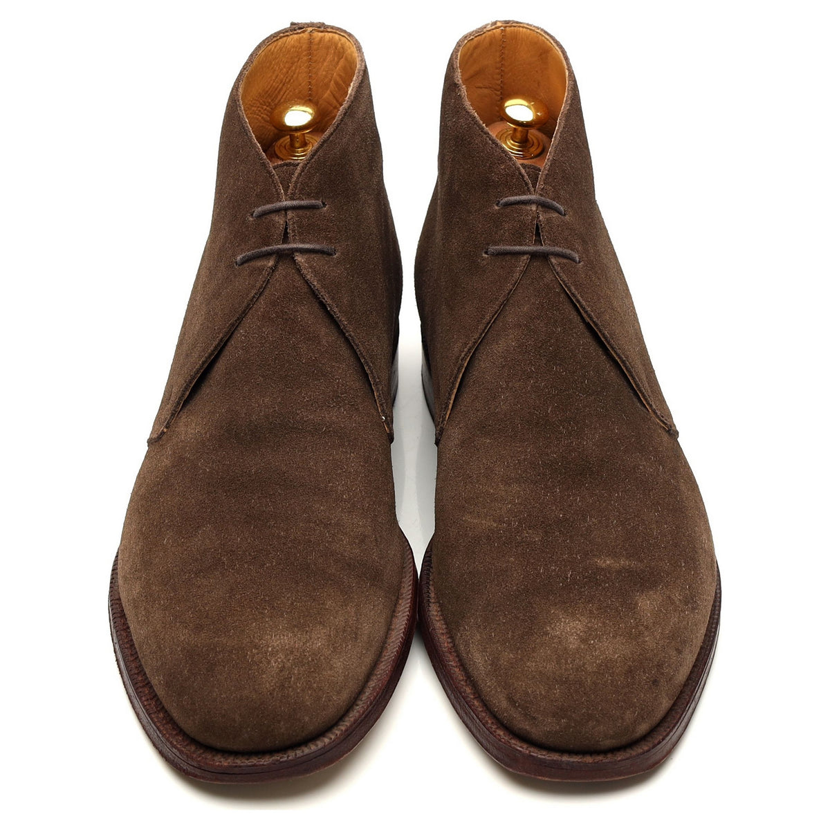 &#39;Chertsey&#39; Brown Suede Chukka Boots UK 9 E