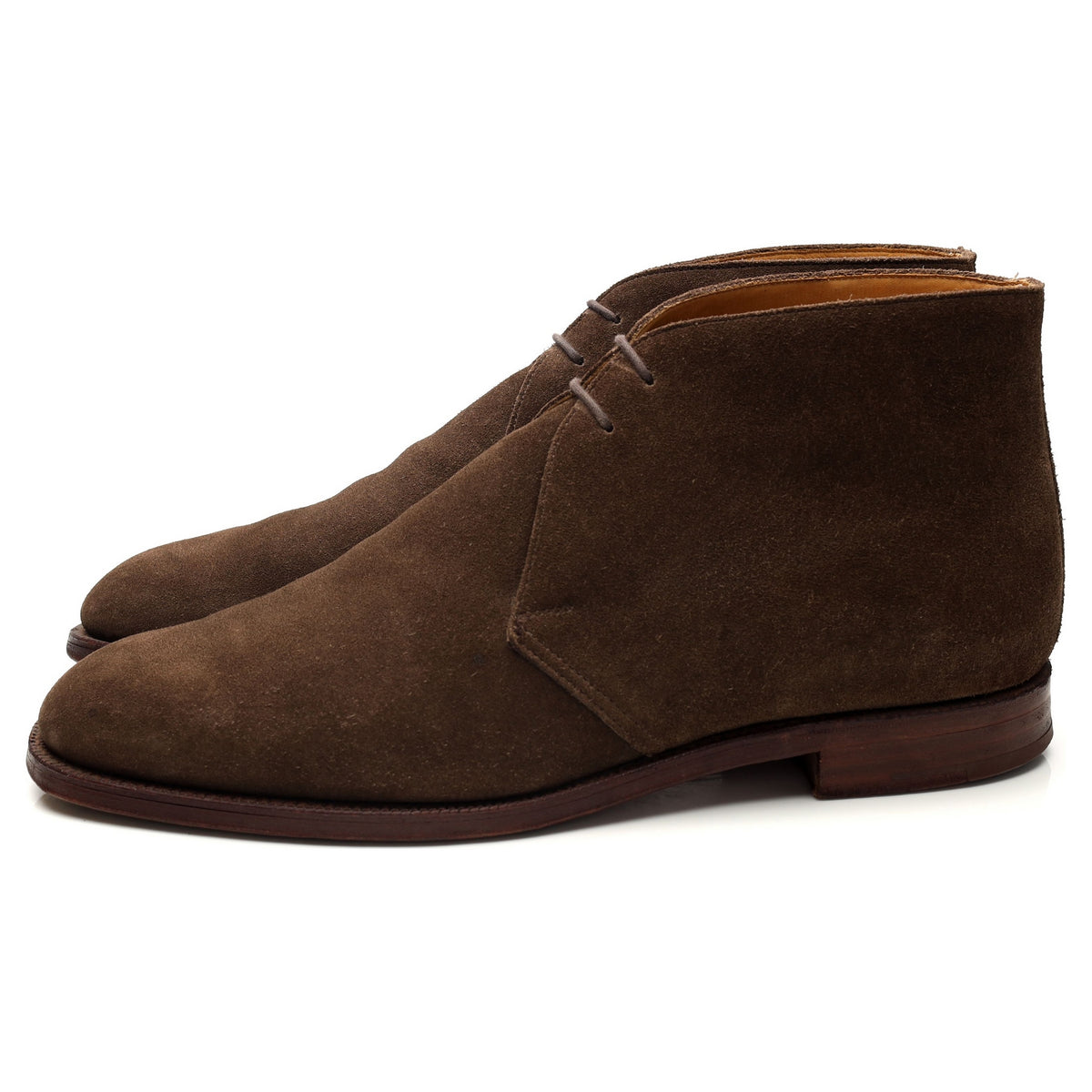 &#39;Chertsey&#39; Brown Suede Chukka Boots UK 9 E