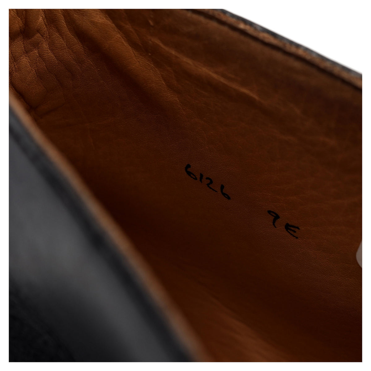 &#39;William&#39; Black Leather Boots UK 9 E