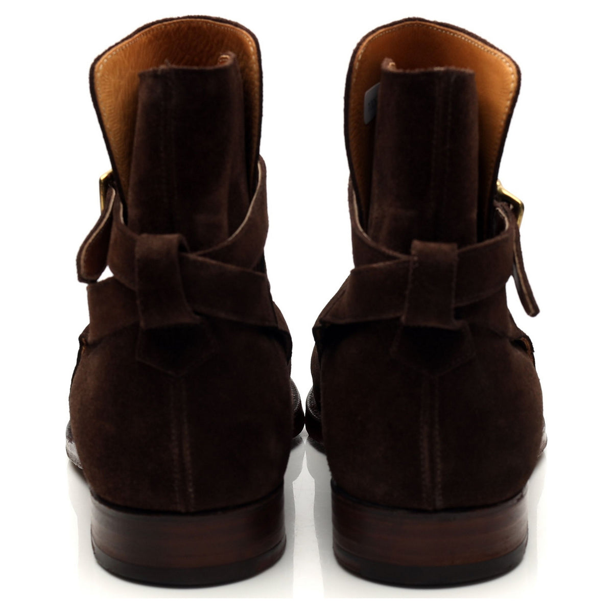 Dark Brown Suede Jodhpur Boots UK 9 US 10 EE