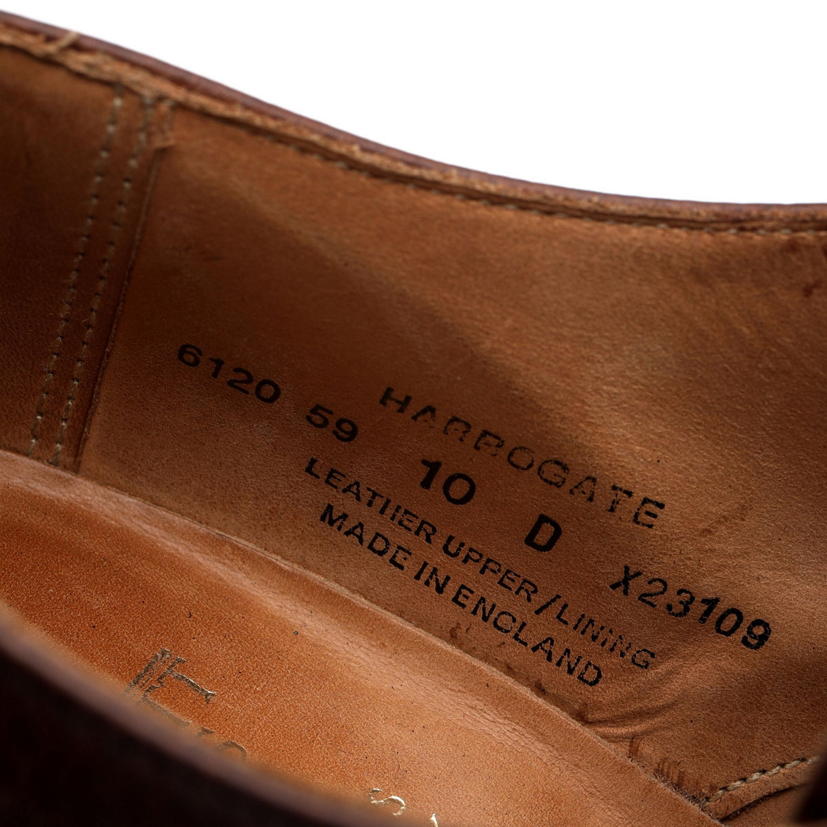 &#39;Harrogate&#39; Dark Brown Grain Leather Double Monk Strap UK 9 US 10 D