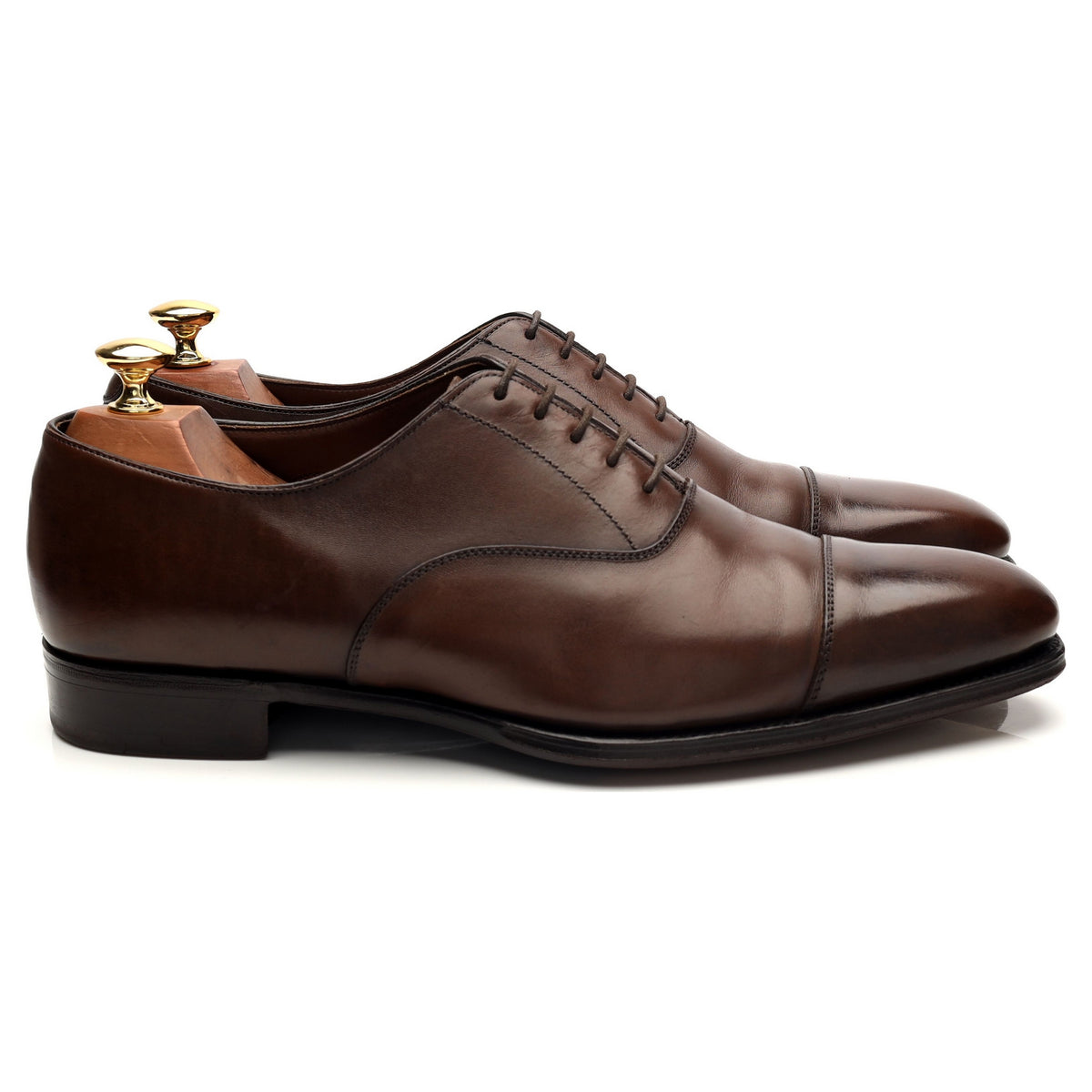 &#39;Harry&#39; Dark Brown Leather Oxford UK 9 E