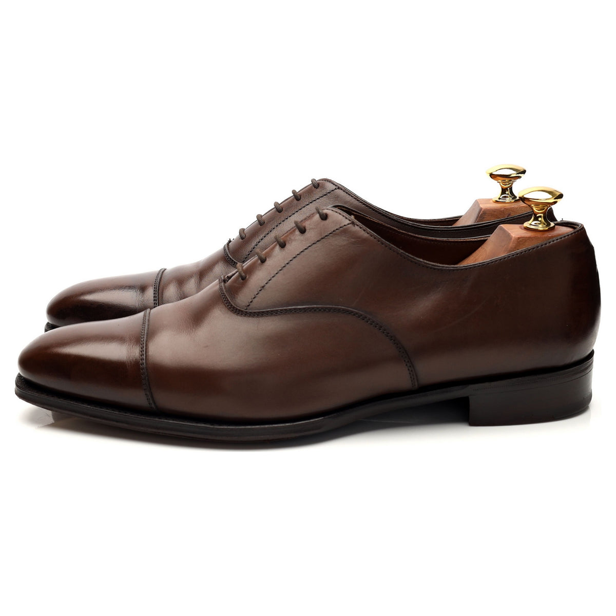&#39;Harry&#39; Dark Brown Leather Oxford UK 9 E