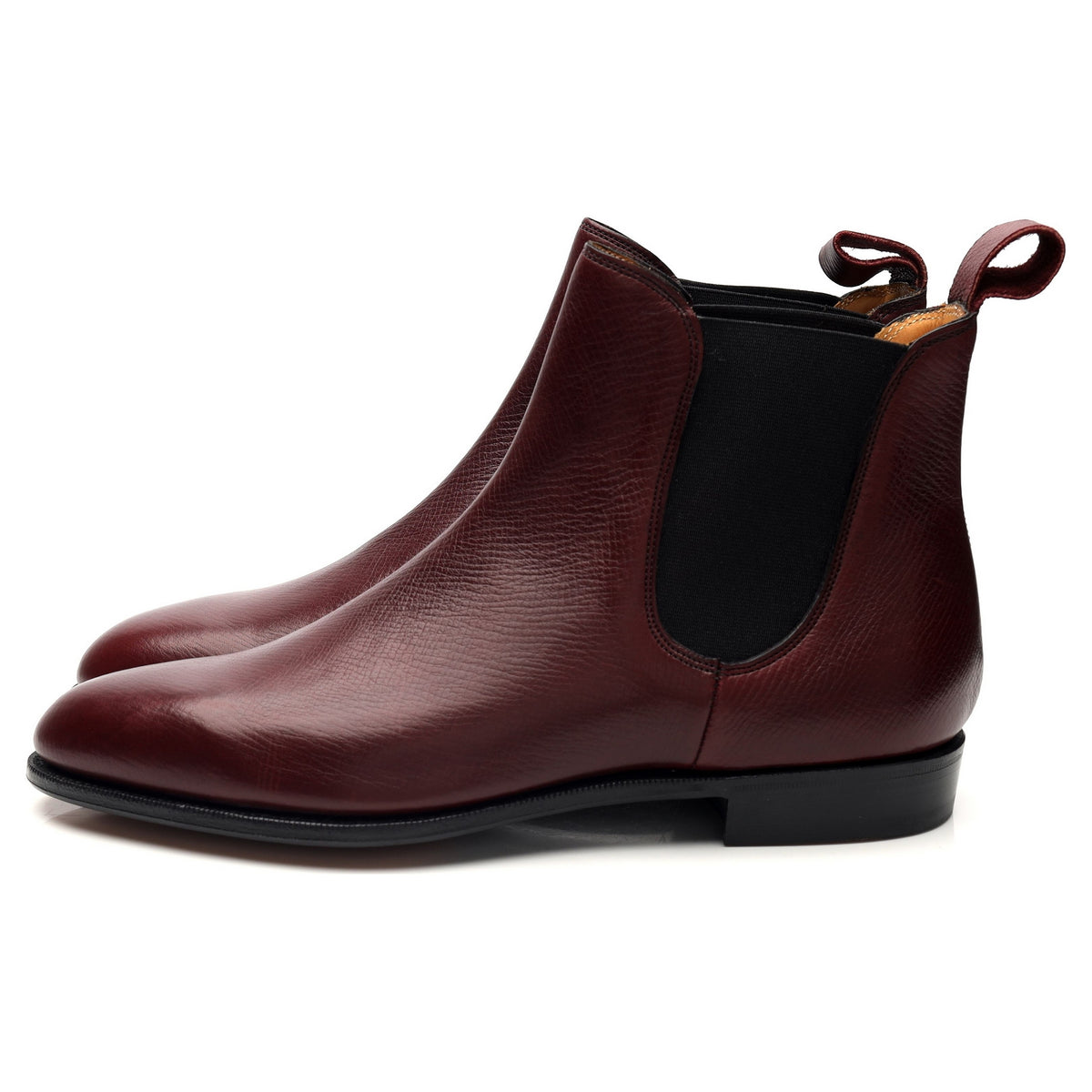 Women&#39;s &#39;Newmarket&#39; Burgundy Leather Chelsea Boots UK 6.5 D