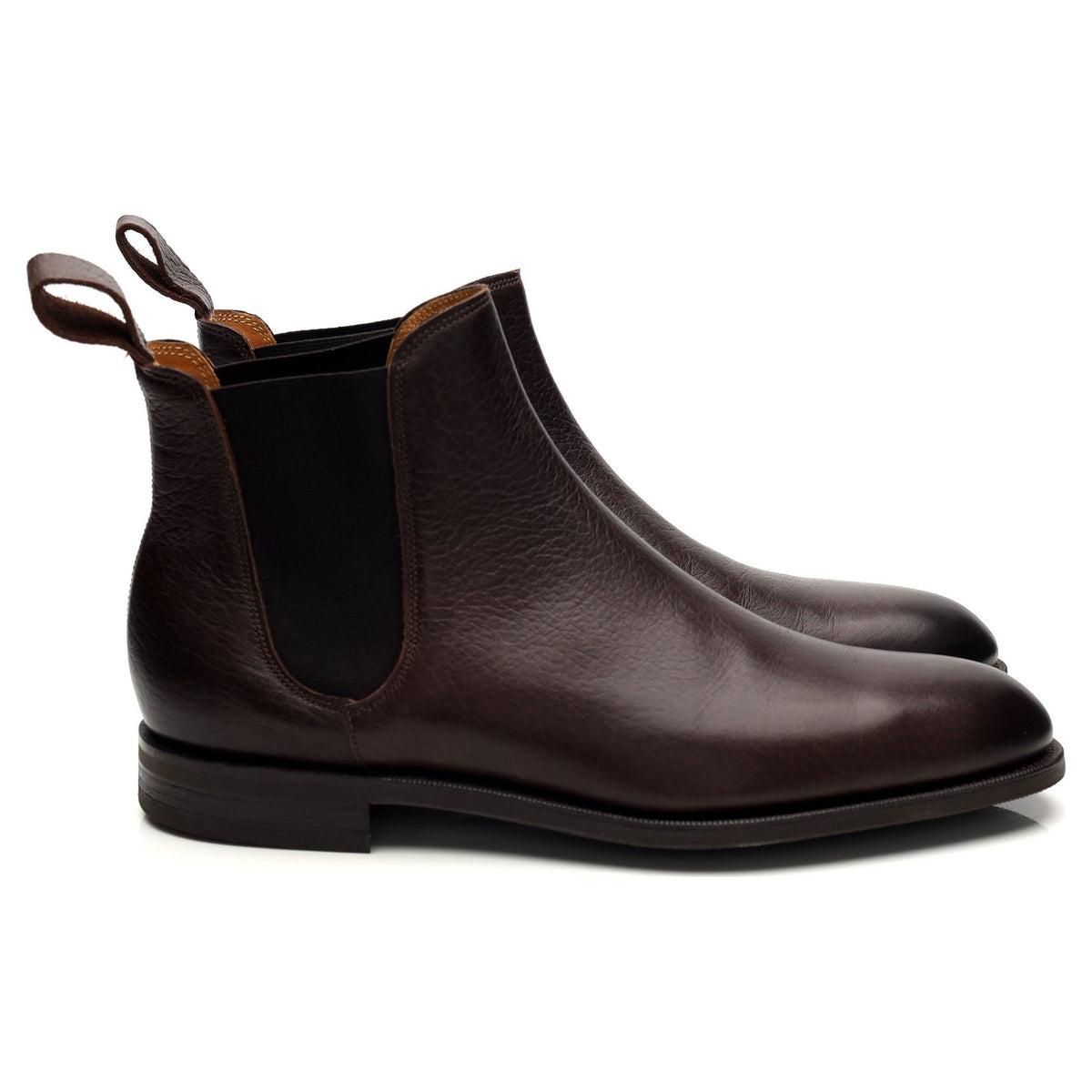 &#39;Camden&#39; Dark Brown Leather Chelsea Boots UK 6.5 E