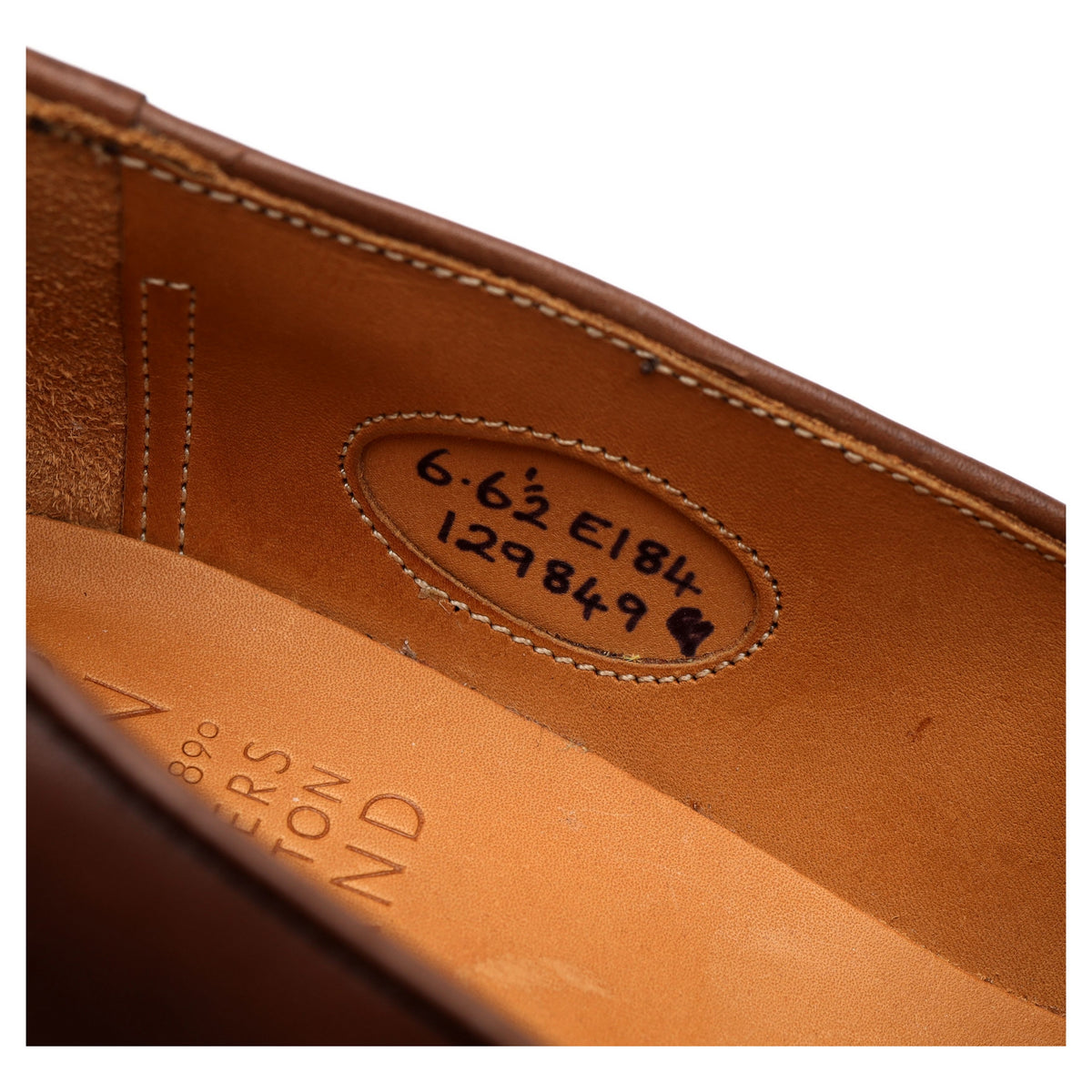 &#39;Belgravia&#39; Brown Leather Tassel Loafers UK 6 E