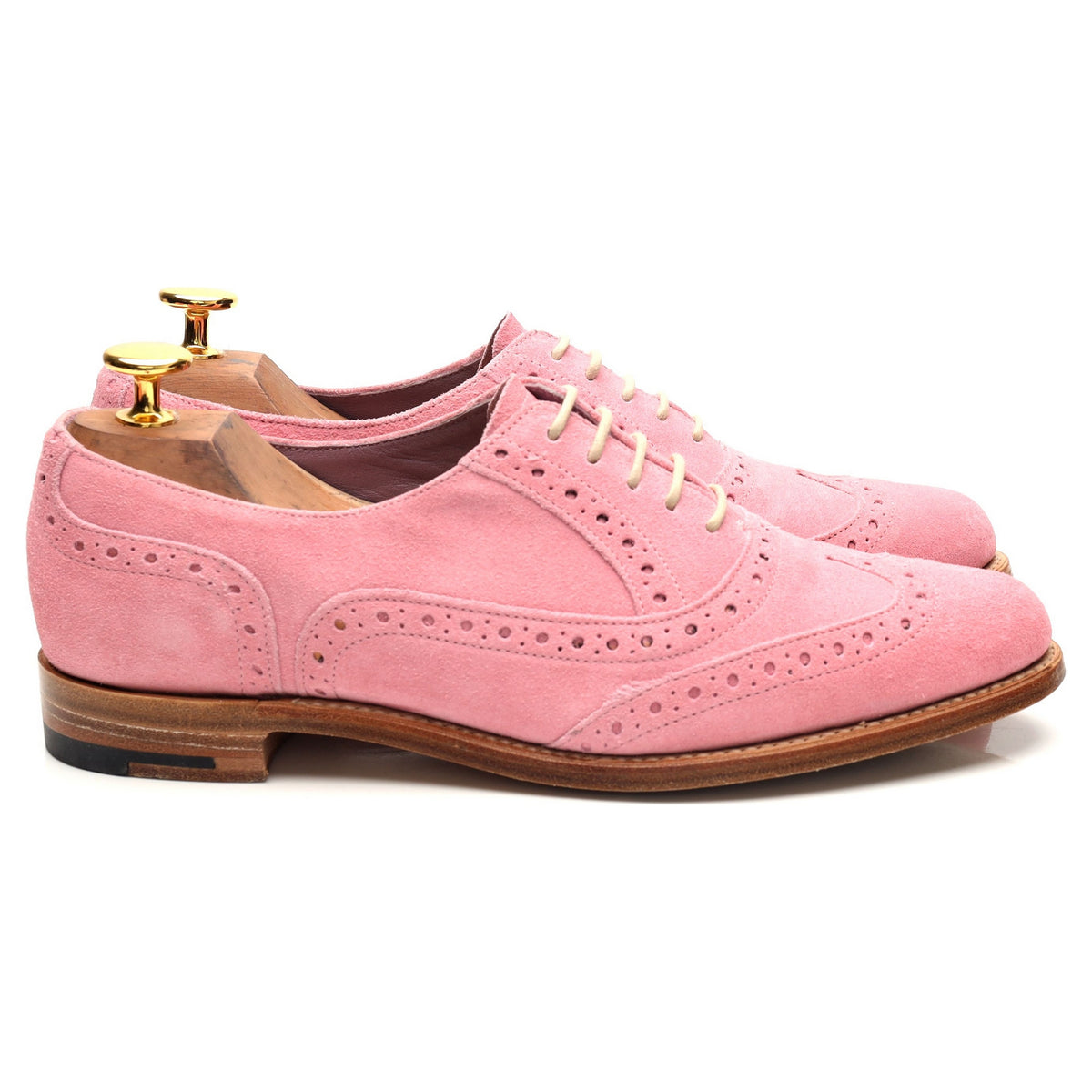 Women&#39;s &#39;Freya&#39; Pink Suede Oxford Brogues UK 5.5 D