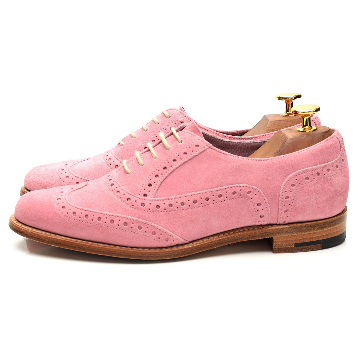 Women&#39;s &#39;Freya&#39; Pink Suede Oxford Brogues UK 5.5 D