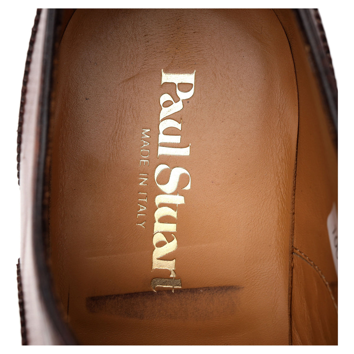 Paolo Scafora &#39;Galia&#39; Tan Brown Leather Oxford Brogues UK 7 US 8 D