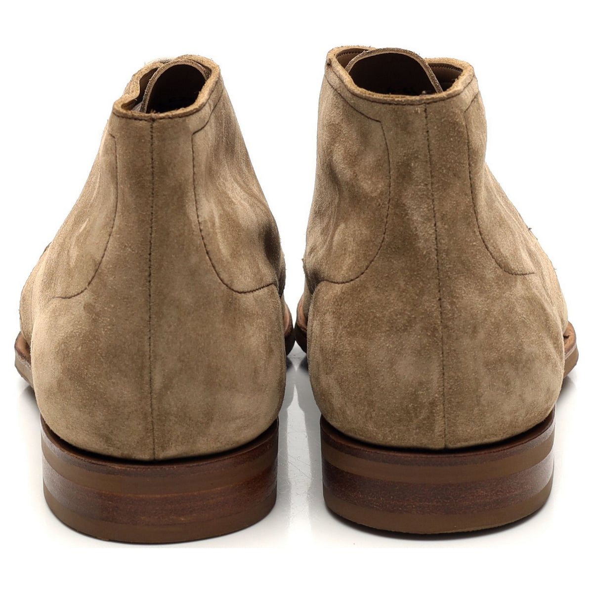 &#39;Shanklin&#39; Beige Suede Chukka Boots UK 6 E
