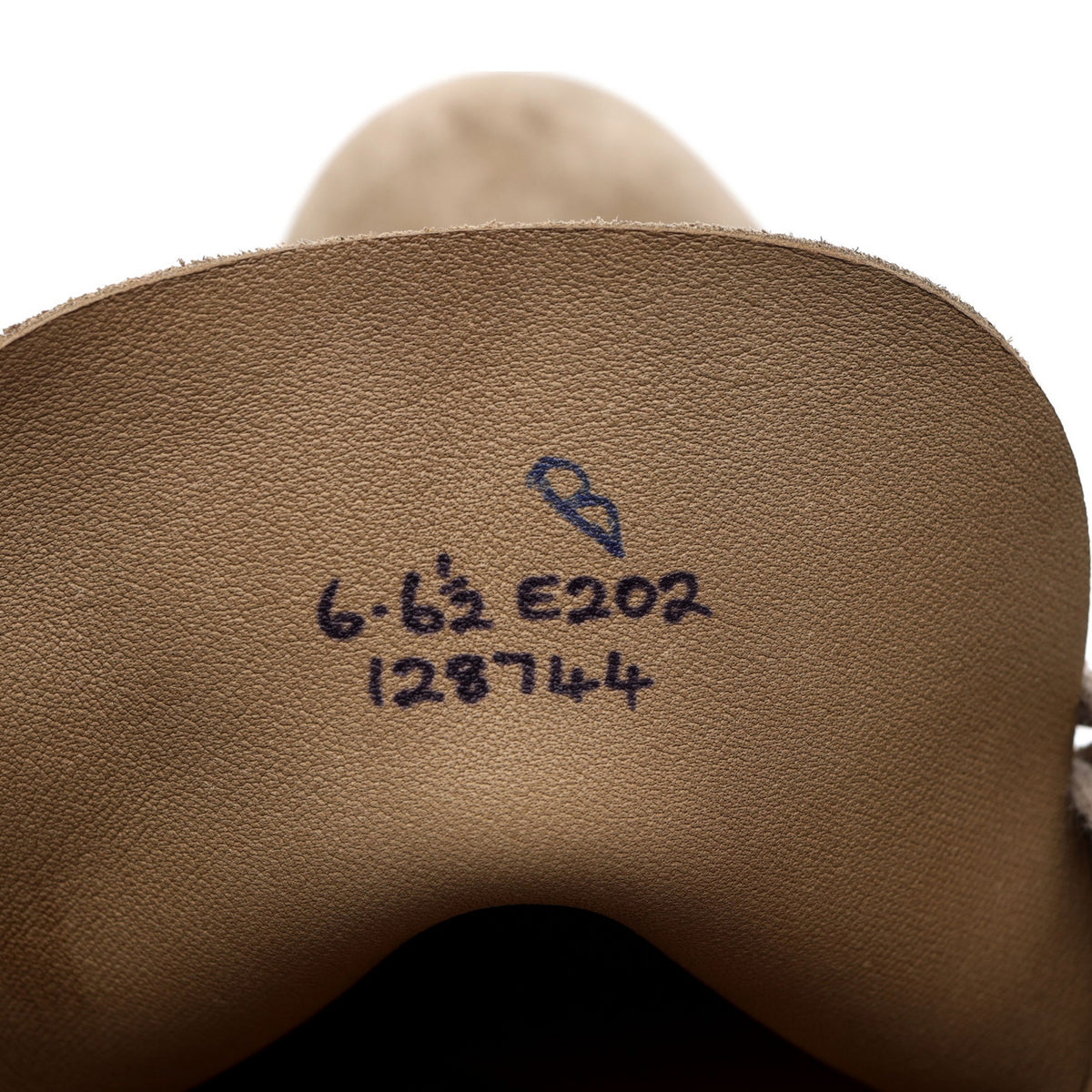 &#39;Shanklin&#39; Beige Suede Chukka Boots UK 6 E