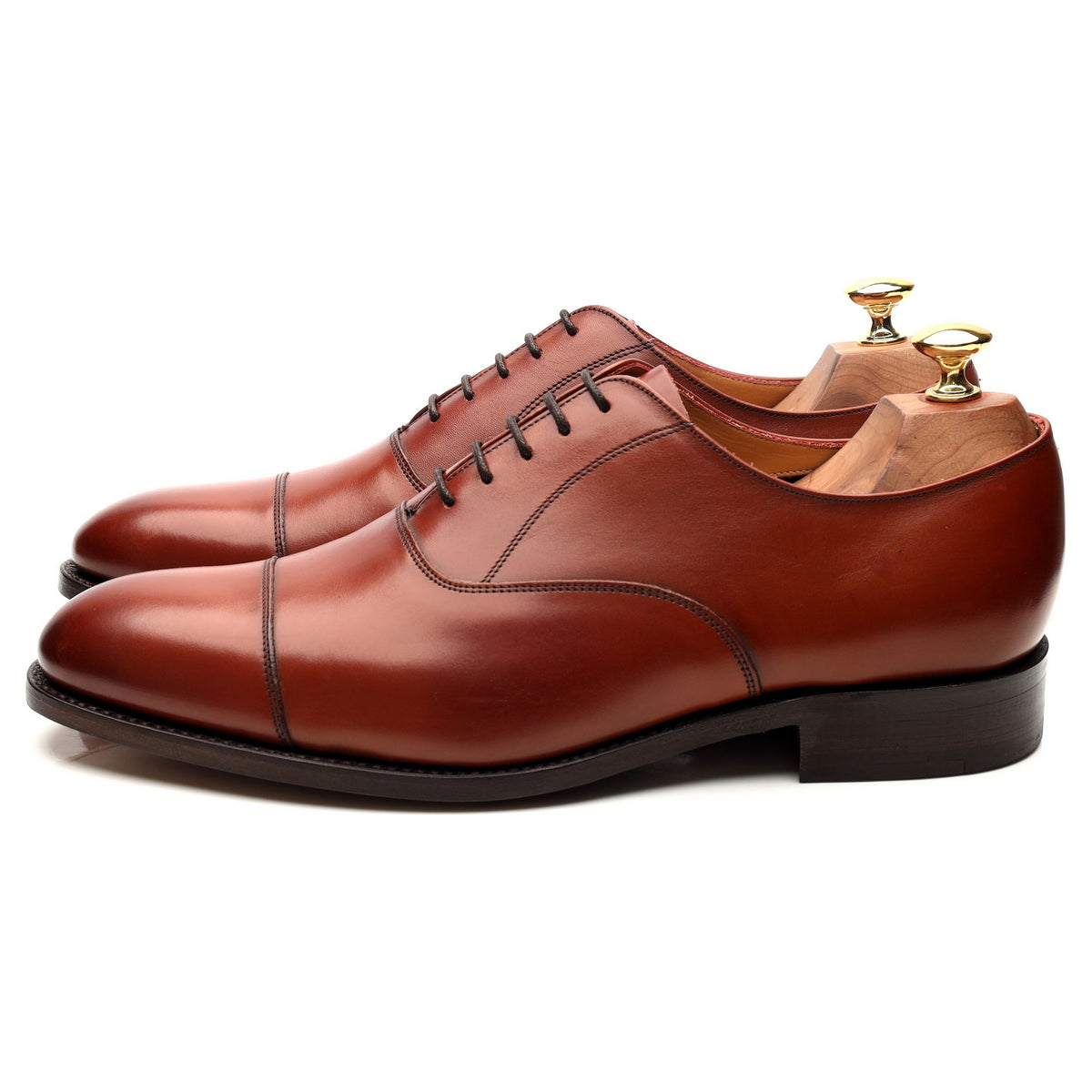 &#39;Mayfair&#39; Brown Leather Oxford UK 9 G