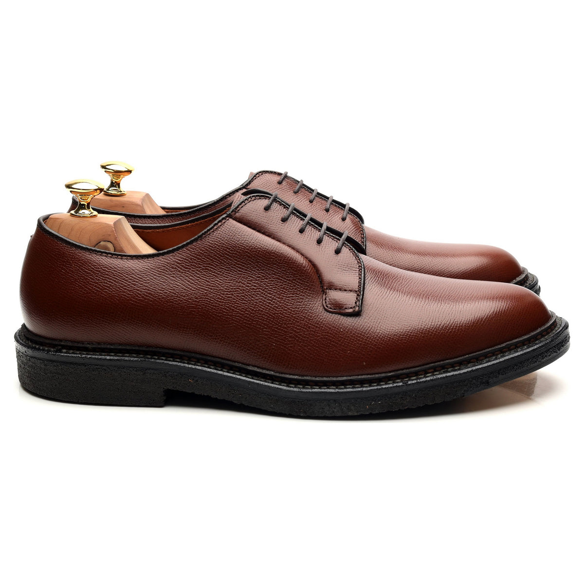 &#39;947&#39; Brown Leather Derby UK 6.5 - 10.5