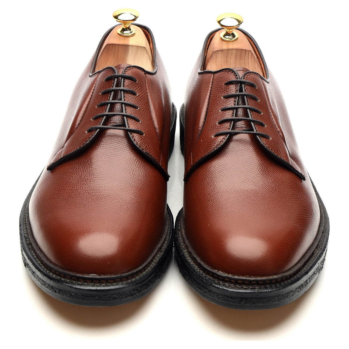 &#39;947&#39; Brown Leather Derby UK 6.5 - 10.5