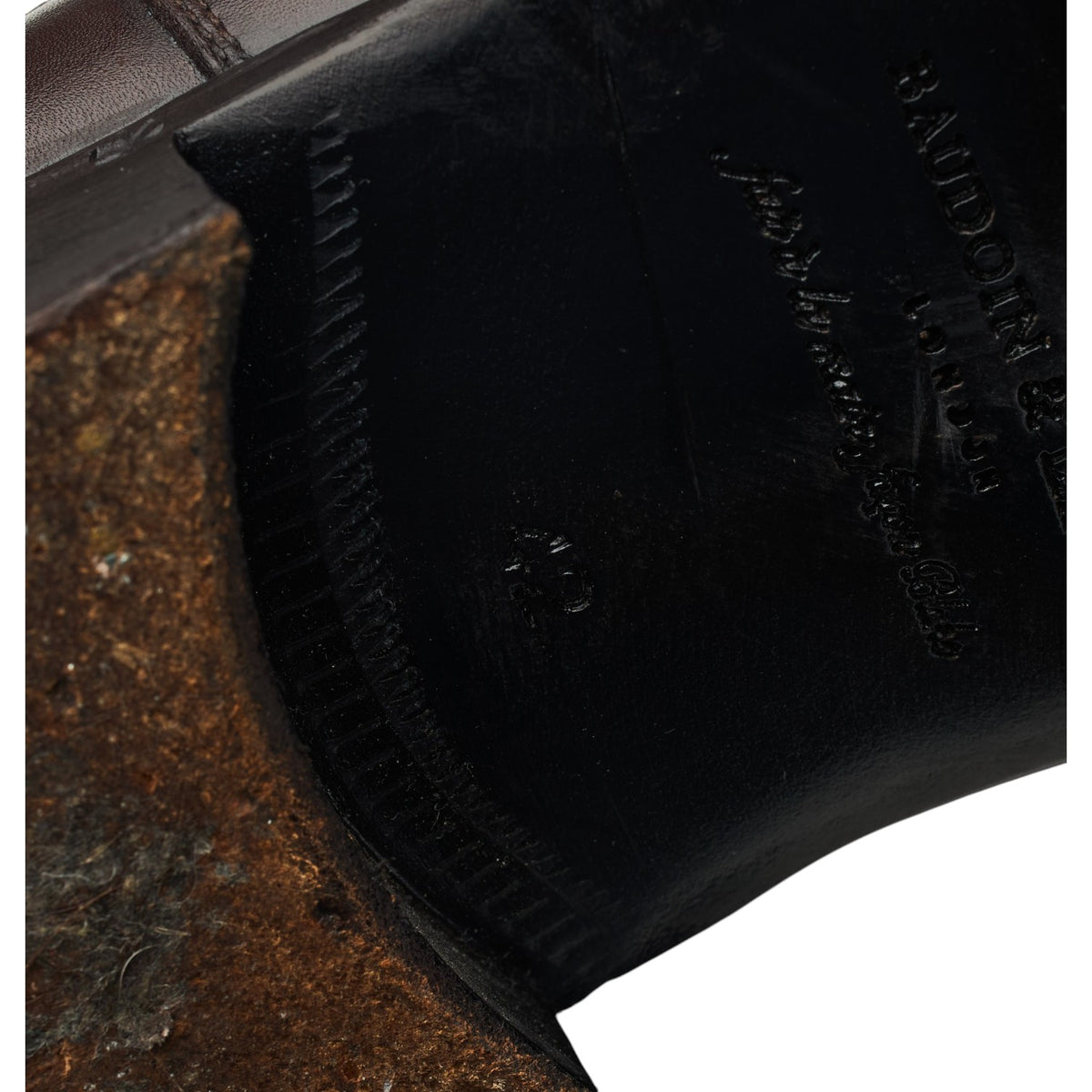 'Wall' Dark Brown Leather Chelsea Boots UK 8 EU 42