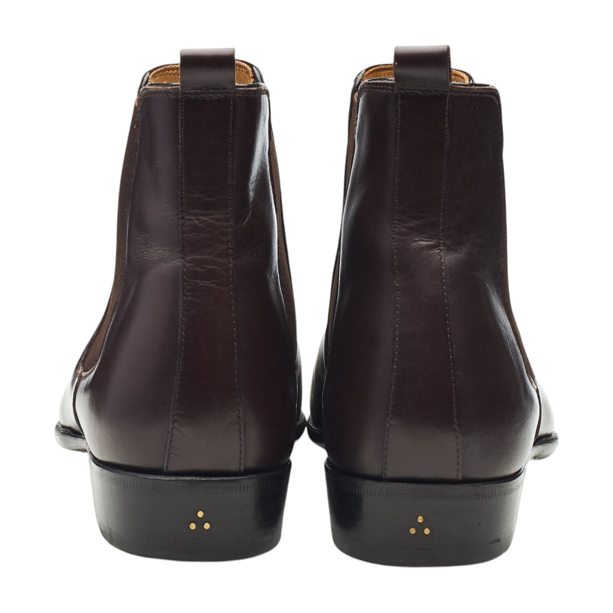 'Wall' Dark Brown Leather Chelsea Boots UK 7 EU 41