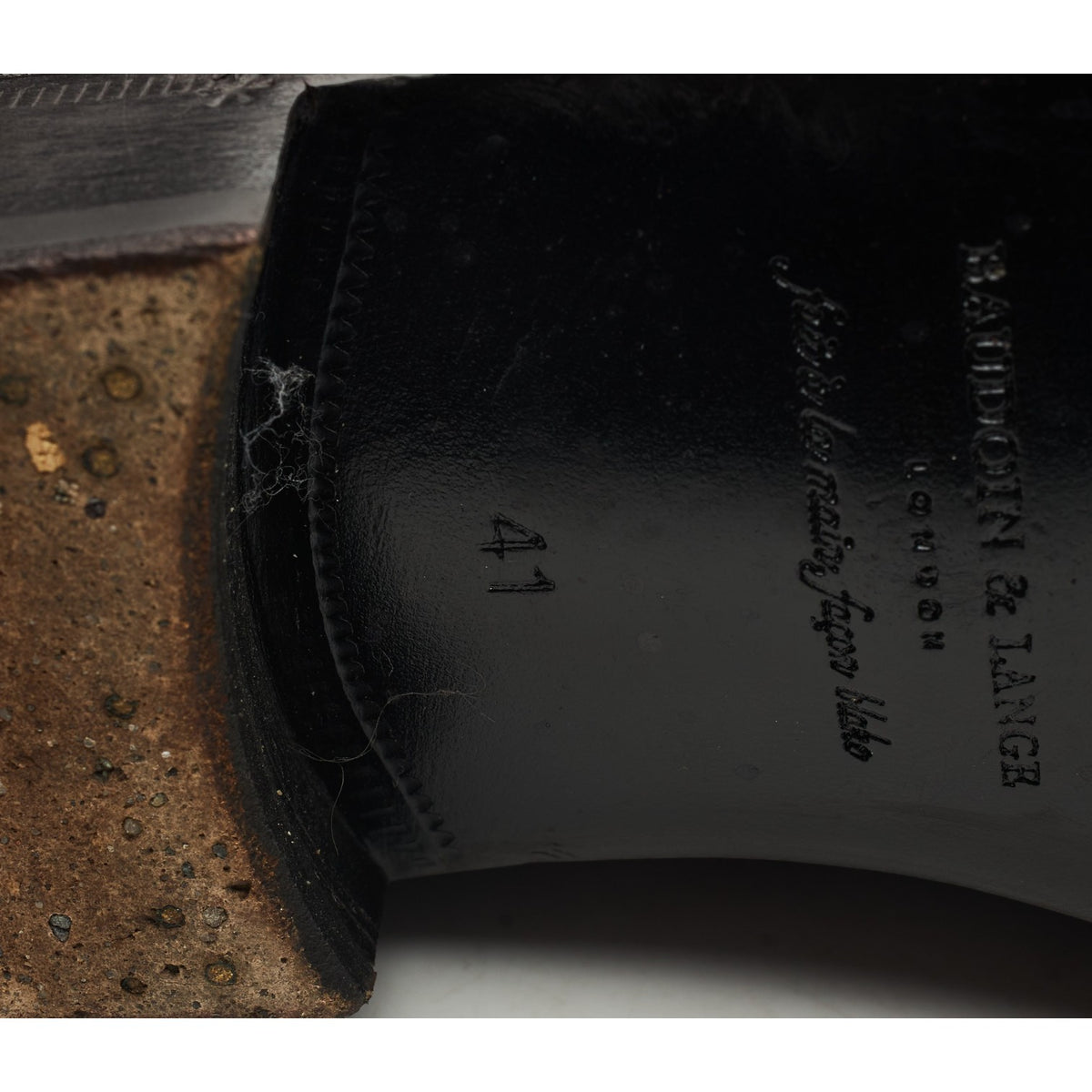 'Wall' Dark Brown Leather Chelsea Boots UK 7 EU 41