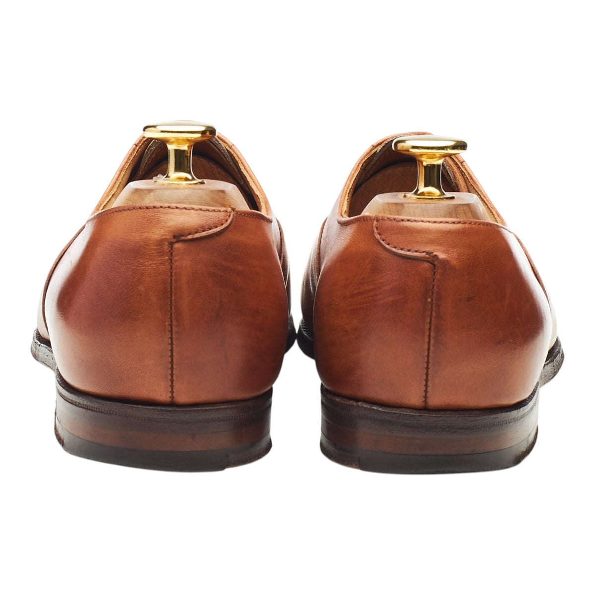 Women's 'Ashby' Tan Brown Leather Oxford UK 6.5 C