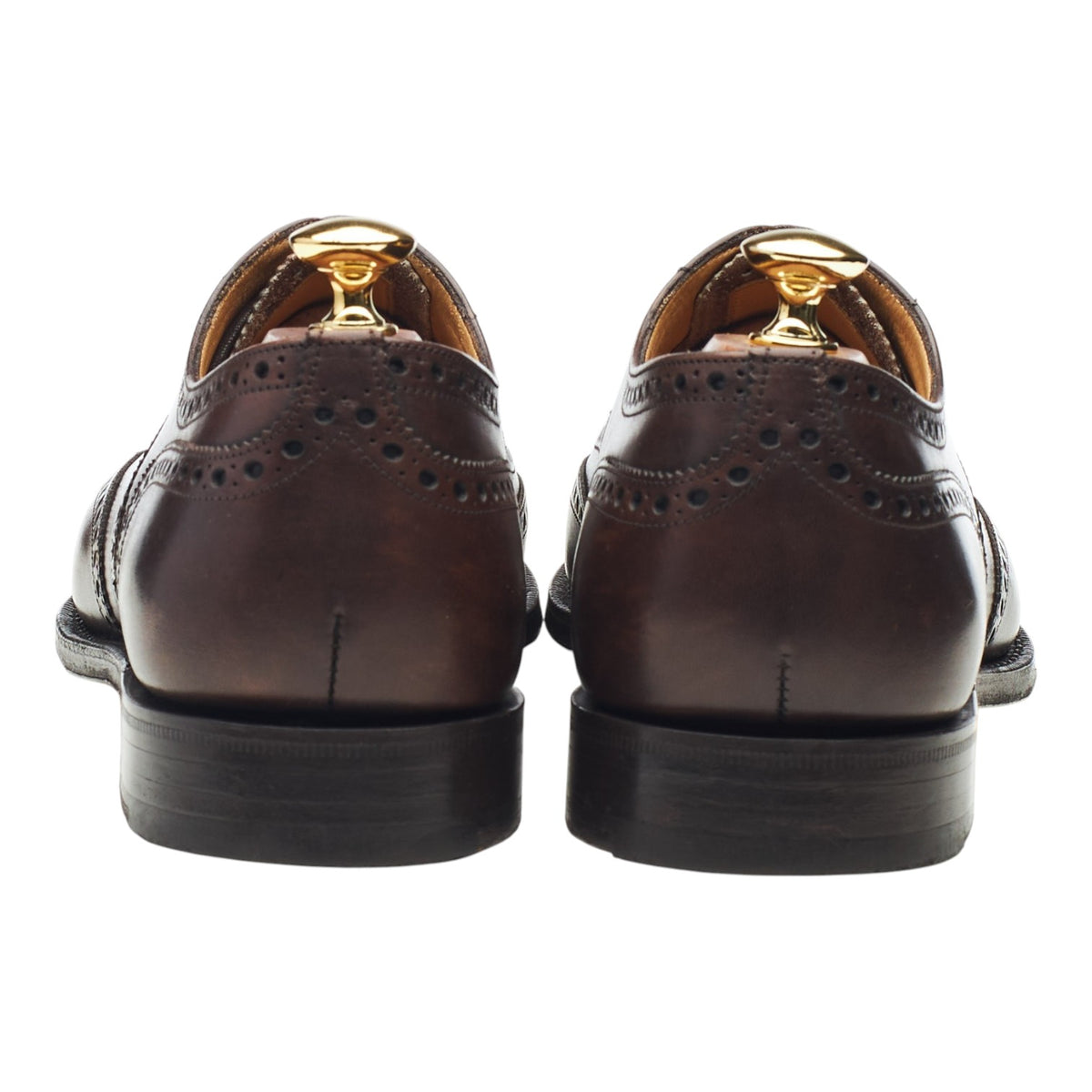 'Chetwynd' Dark Brown Leather Oxford Brogues UK 9 E