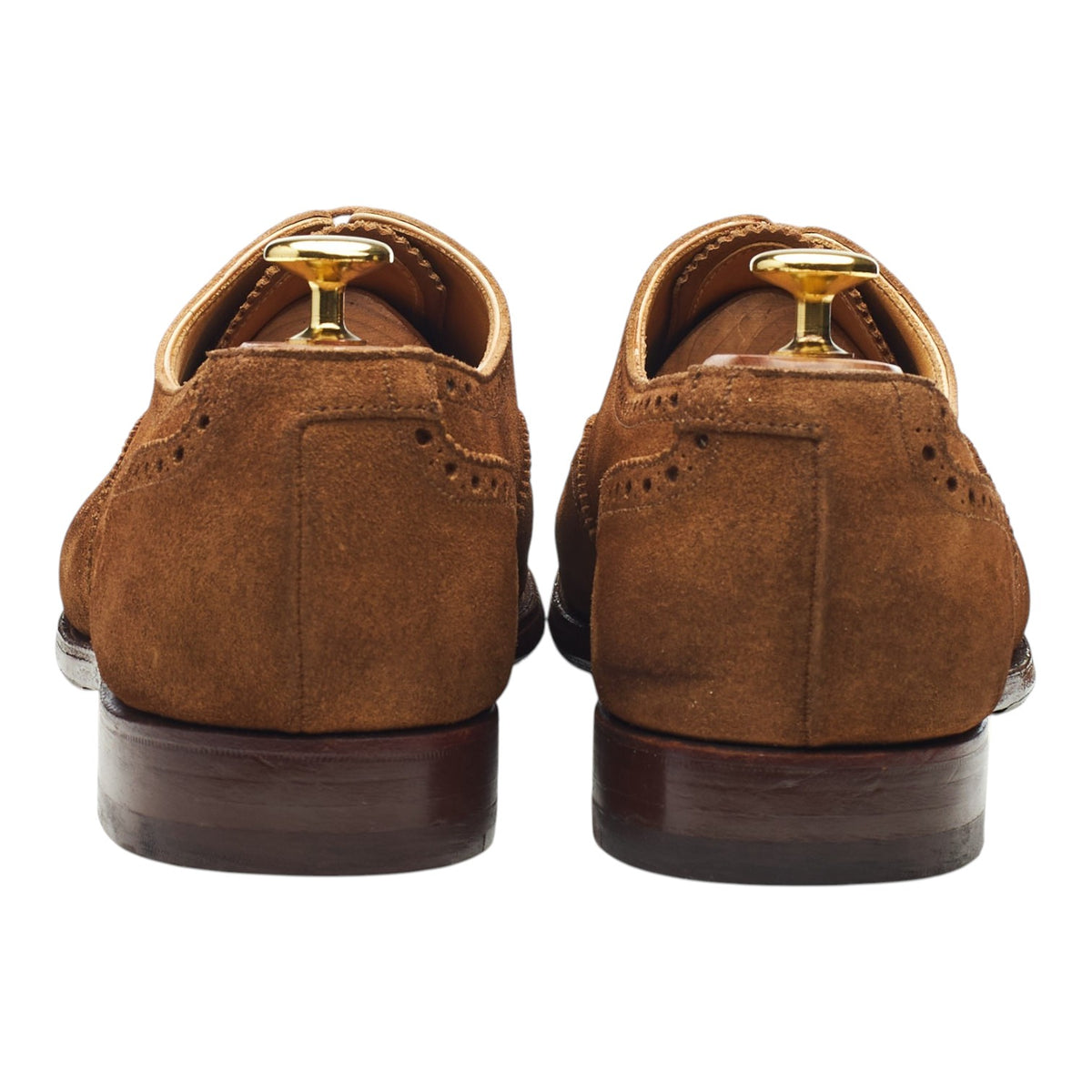 'Westfield' Snuff Brown Suede Oxford Brogues UK 8 E