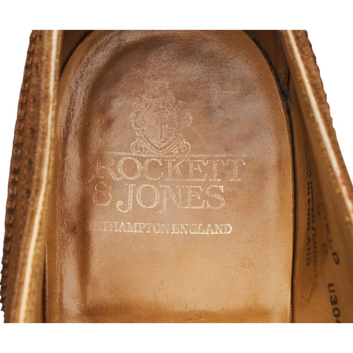 'Westfield' Snuff Brown Suede Oxford Brogues UK 8 E