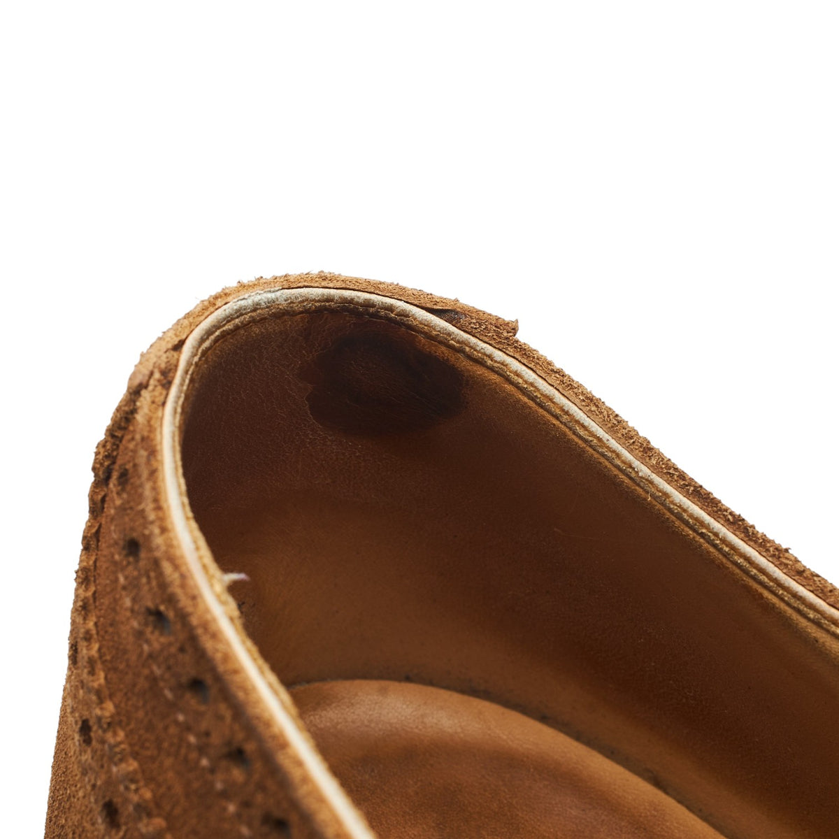 'Westfield' Snuff Brown Suede Oxford Brogues UK 8 E