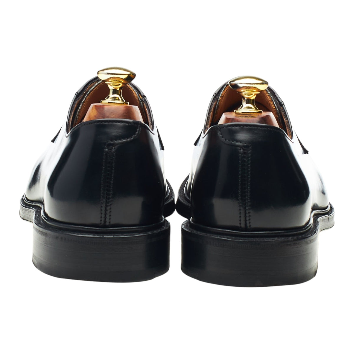 'Wye II' Black Leather Derby UK 7 G