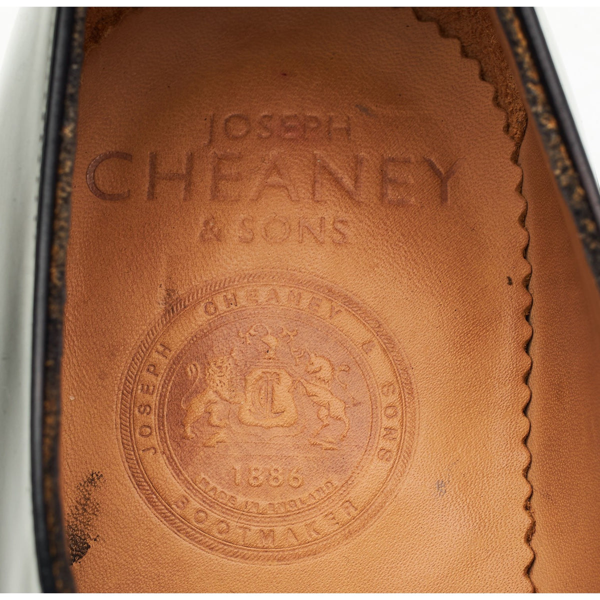 'Wye II' Black Leather Derby UK 7 G
