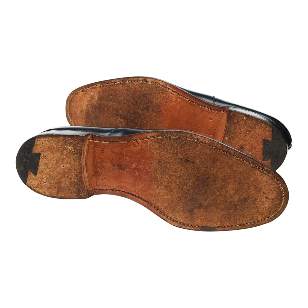 'Balmoral' Black Leather Oxford UK 11 G