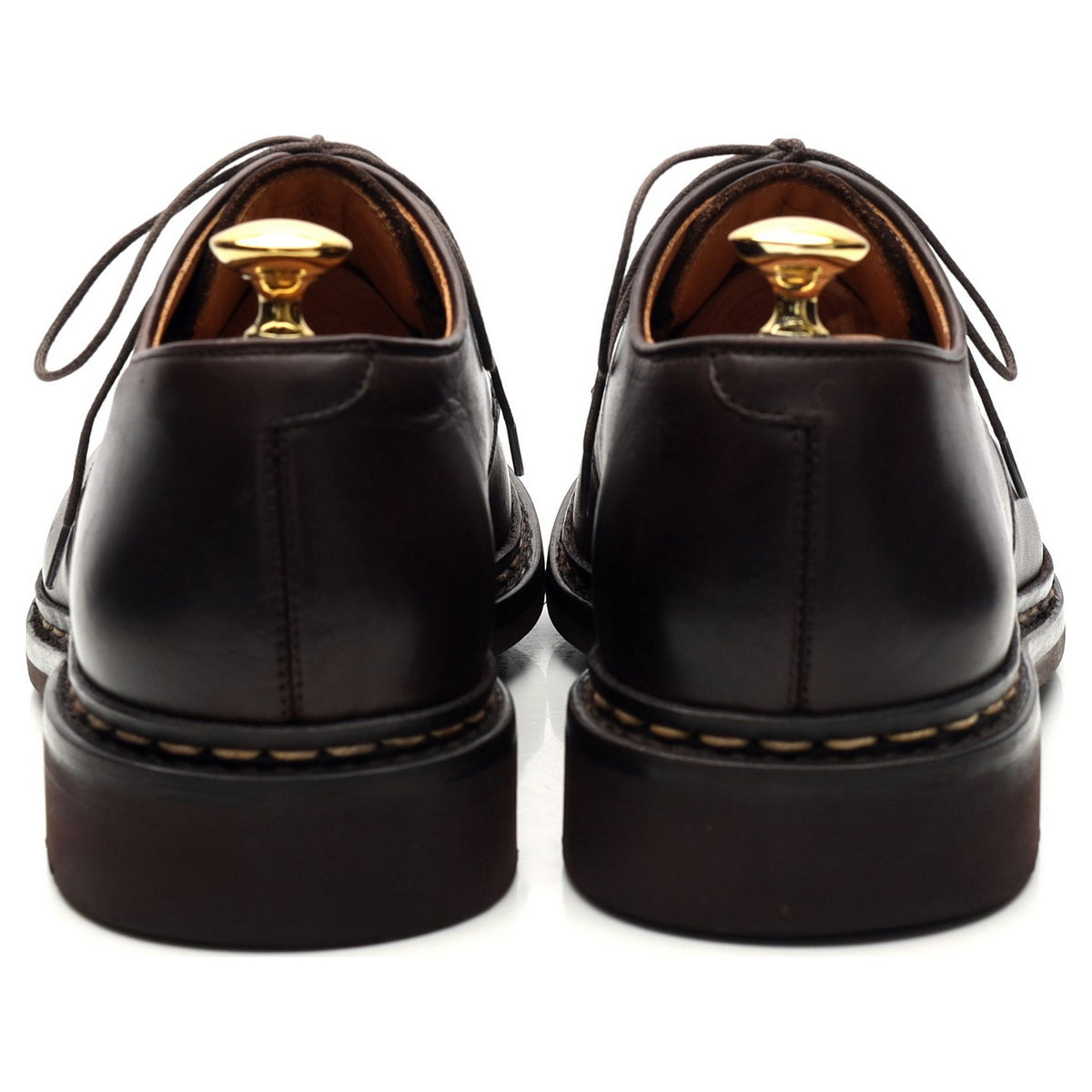 &#39;Crocus&#39; Dark Brown Leather Derby UK 6.5