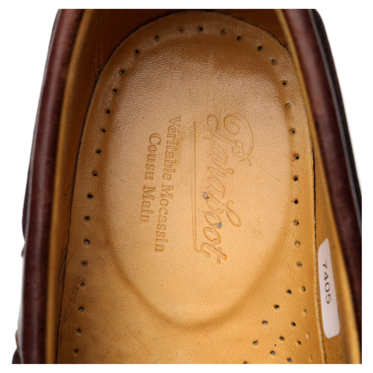 &#39;Malo&#39; Dark Brown Leather Boat Shoes UK 9