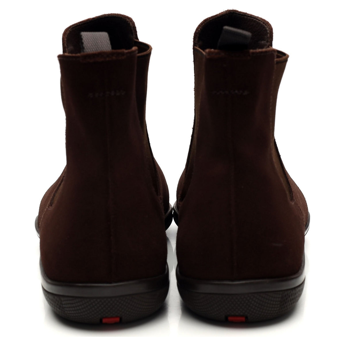 Dark Brown Suede Chelsea Boots UK 9