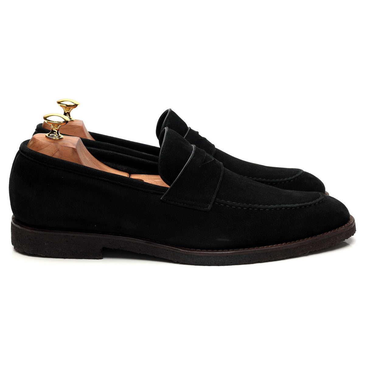 Black Suede Loafer UK 10 EU 44