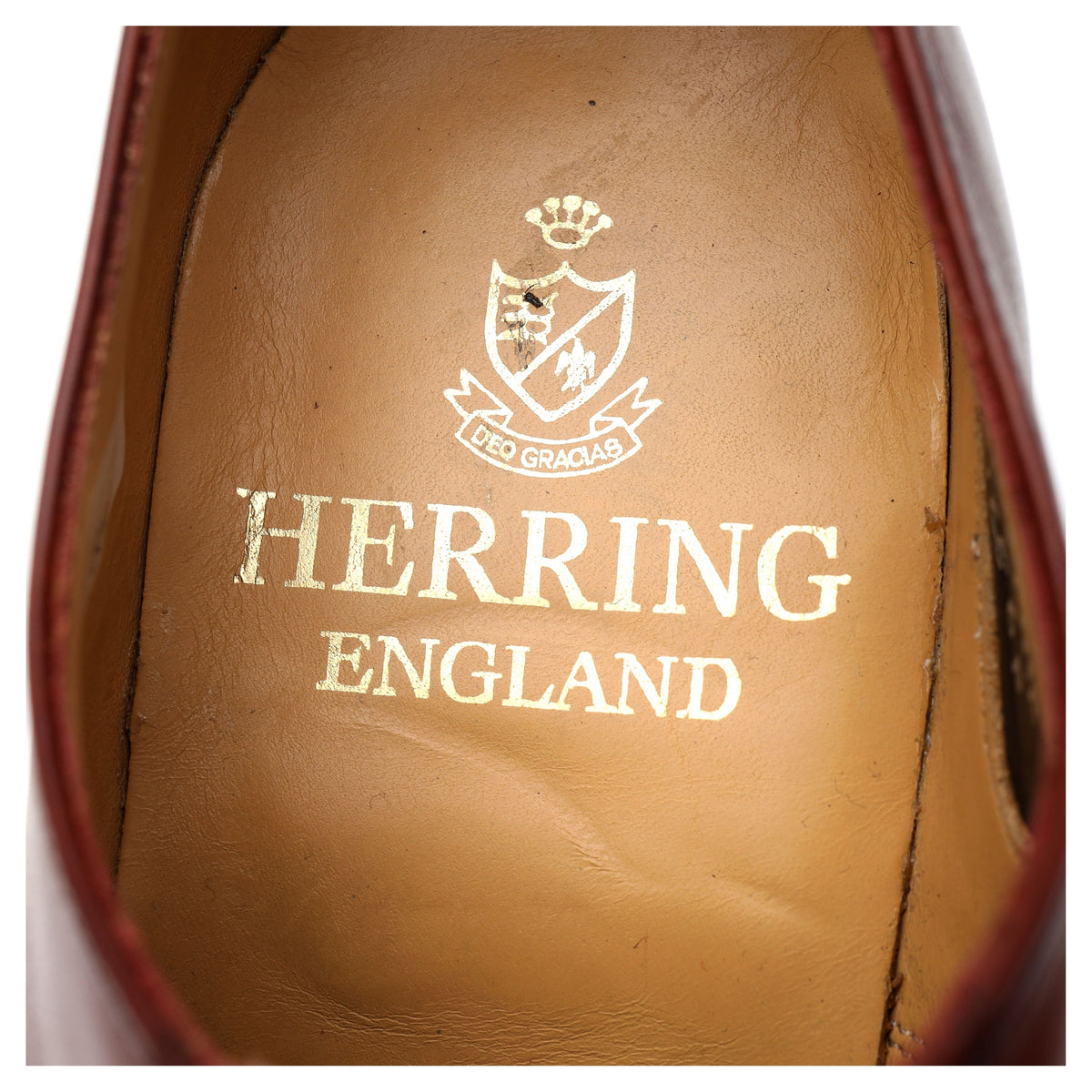 Herring &#39;Mayfair&#39; Brown Leather Oxford UK 6 F