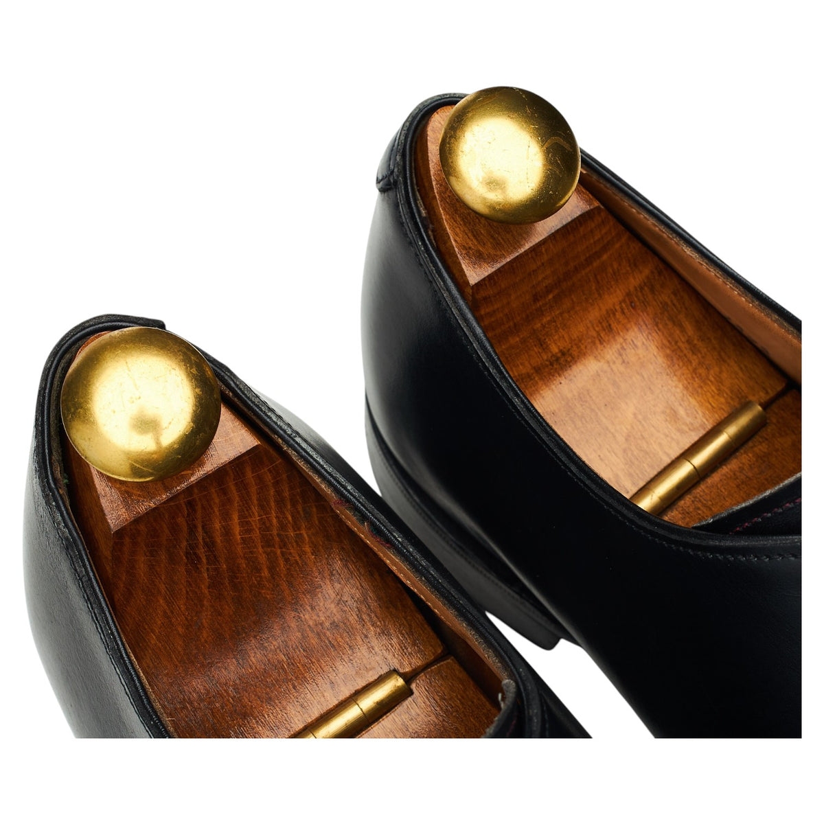 M&S Black Leather Wholecut UK 7
