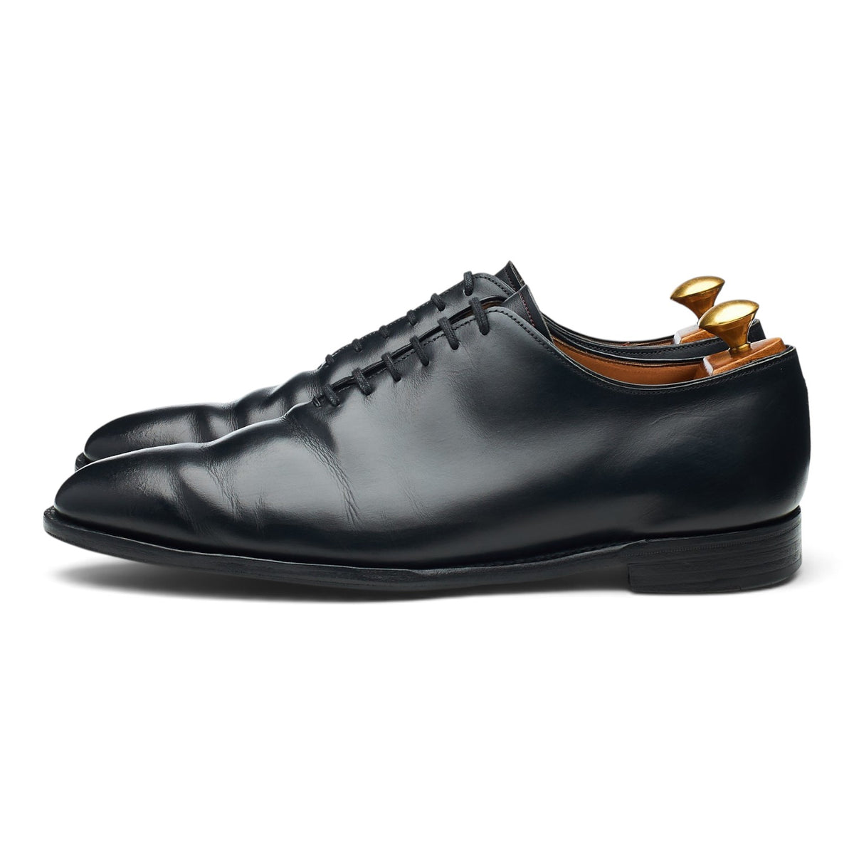 M&S Black Leather Wholecut UK 7