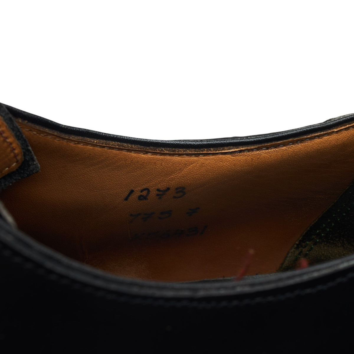 M&S Black Leather Wholecut UK 7