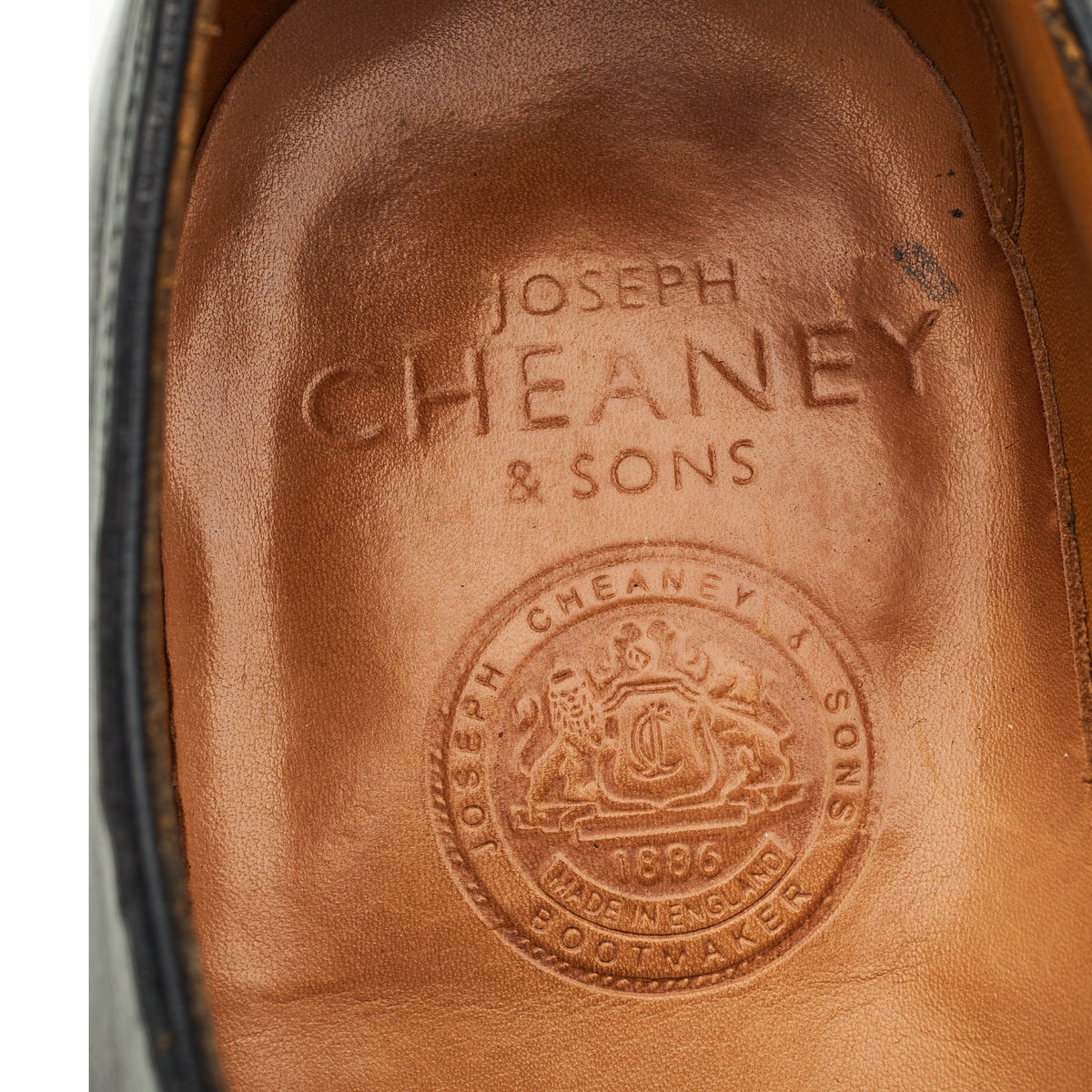 Black Leather Derby UK 11 F