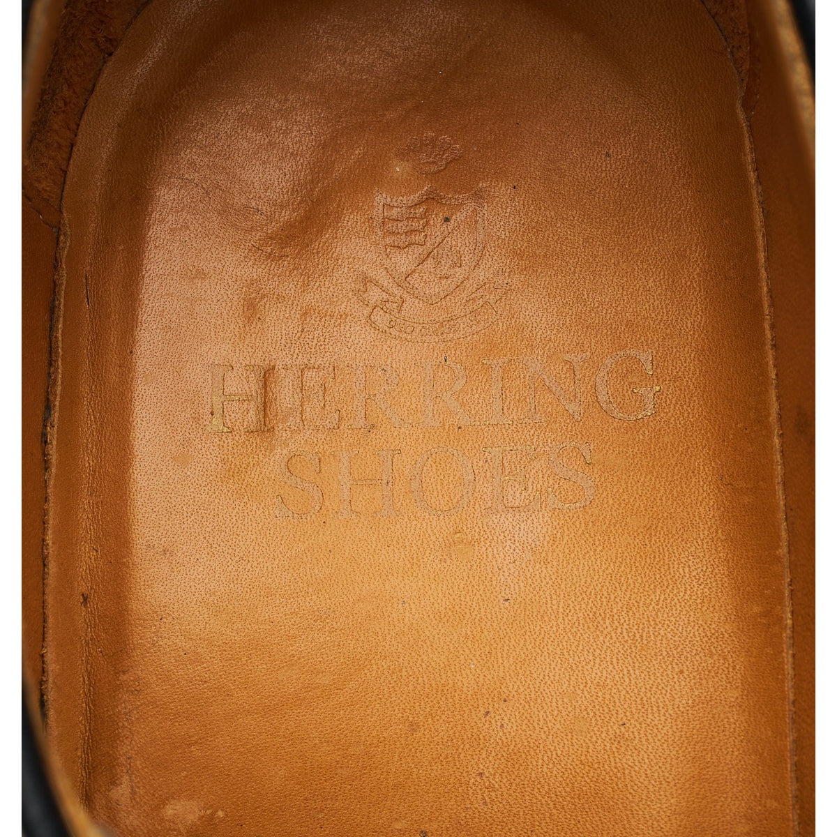 Black Leather Derby UK 8.5