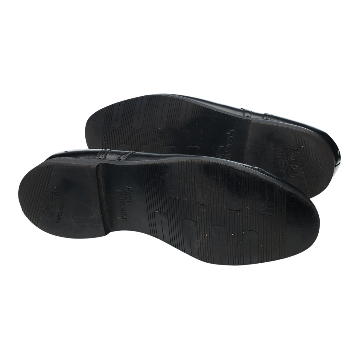 'Benton' Black Leather Cap Toe Derby UK 11.5 US 12 EE