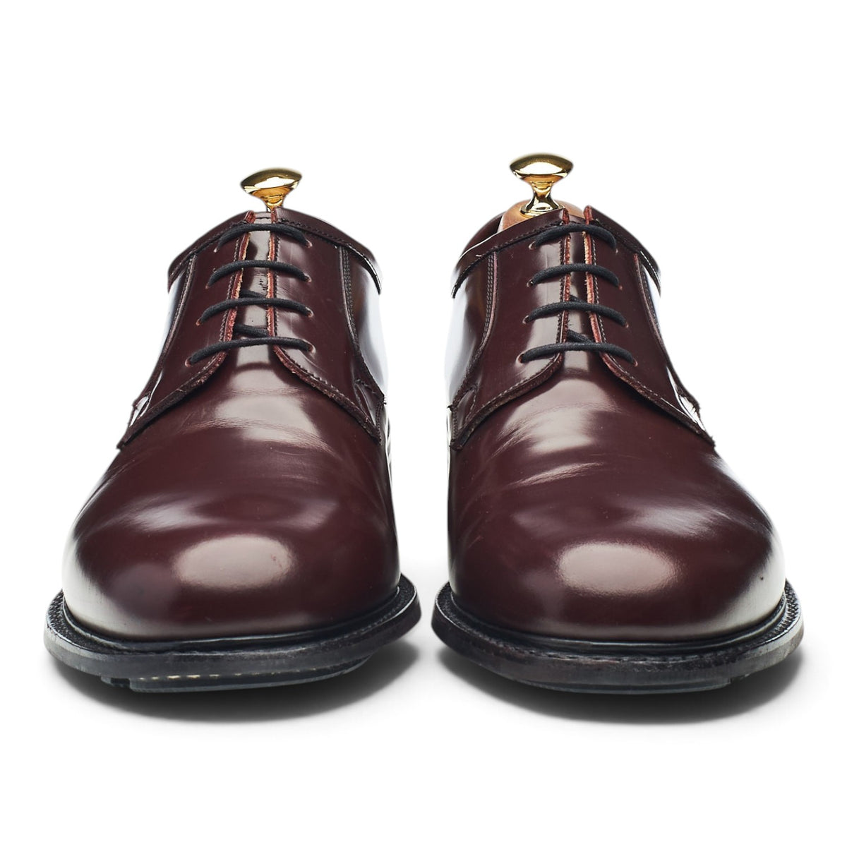 'Newbridge 2' Burgundy Leather Derby UK 10 G