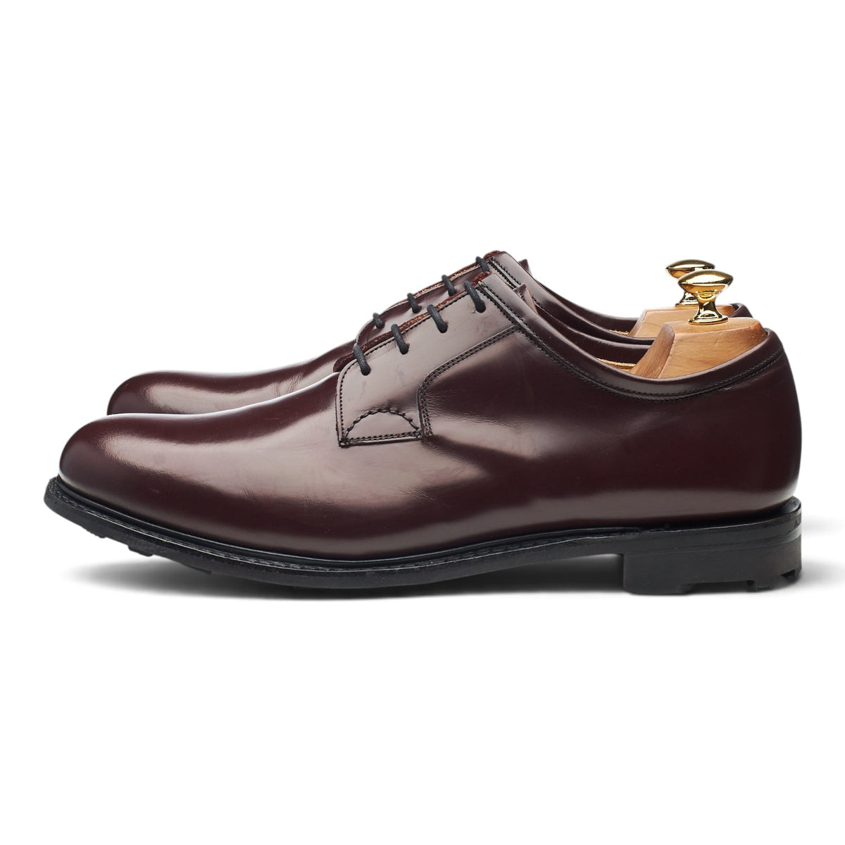 'Newbridge 2' Burgundy Leather Derby UK 10 G